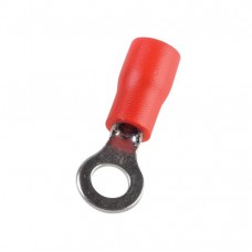 Ακροδέκτης Οπής 0.5-1.0mm² 4mm Κόκκινο (Συσκ. 100τεμ.) RVL 1.25-4 